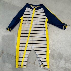 Swimzip long sleeve sunsuit romper swimsuit
